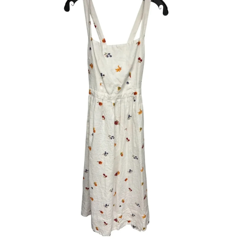 ⭐️Reformation Cruise Dress Fruit Loops Midi Maxi Linen Summer Dress⭐️ - Picture 11 of 13